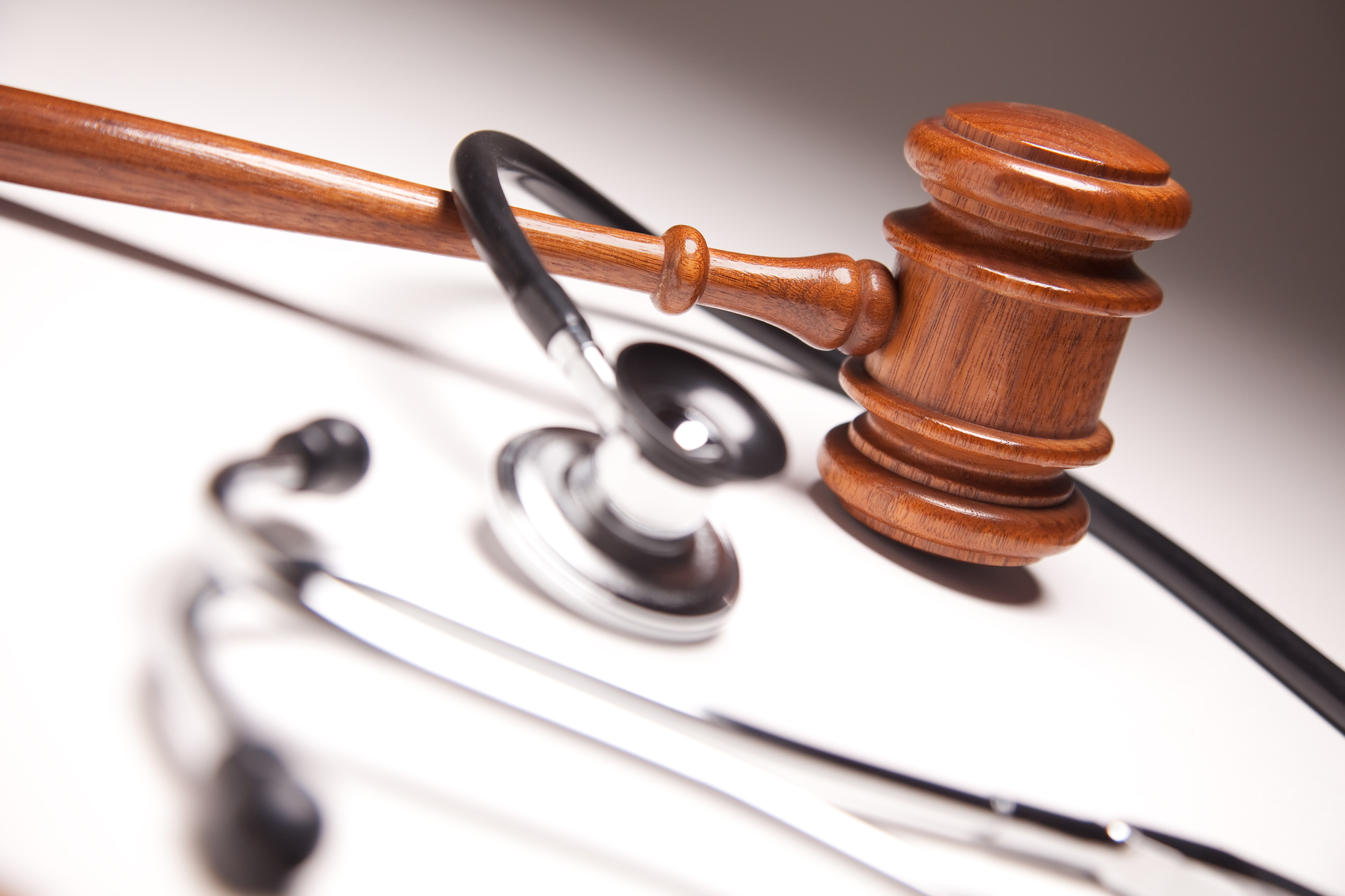 Gavel and stethoscope representing the cases a Personal Injury Lawyer Kansas City, MO handles