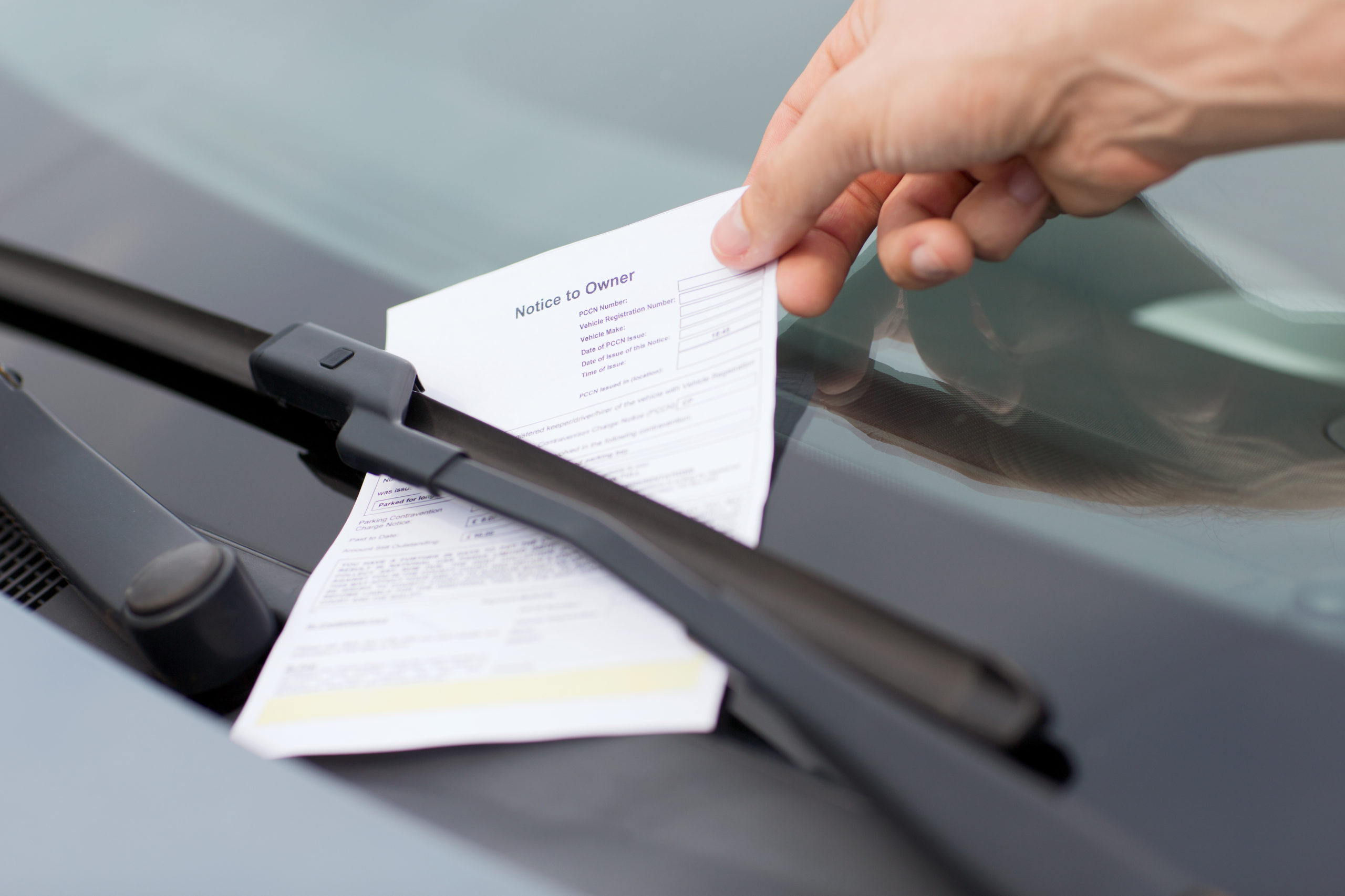 ticket on car which a lawyer will help in Fighting Citations