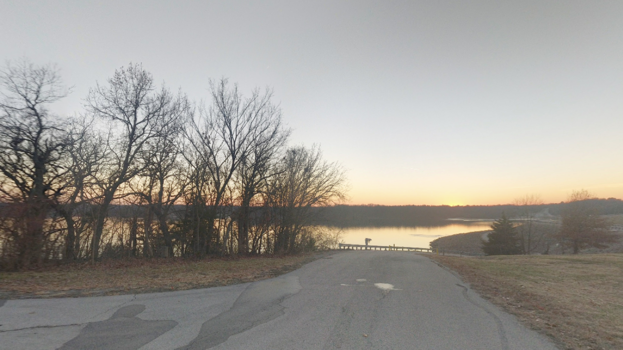 Boat ramp to Blue Springs Lake Jackson County