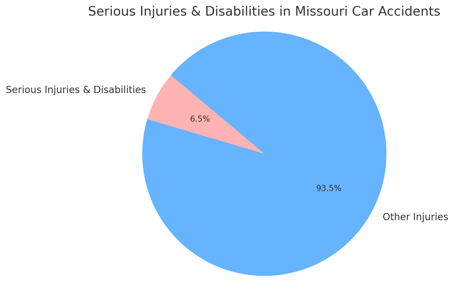 Serious Injuries & Disabilities
